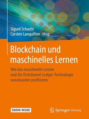 cover image of Blockchain und maschinelles Lernen
